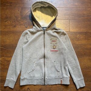 Harley-Davidson Kids Gray Zip-Up Hoodie
